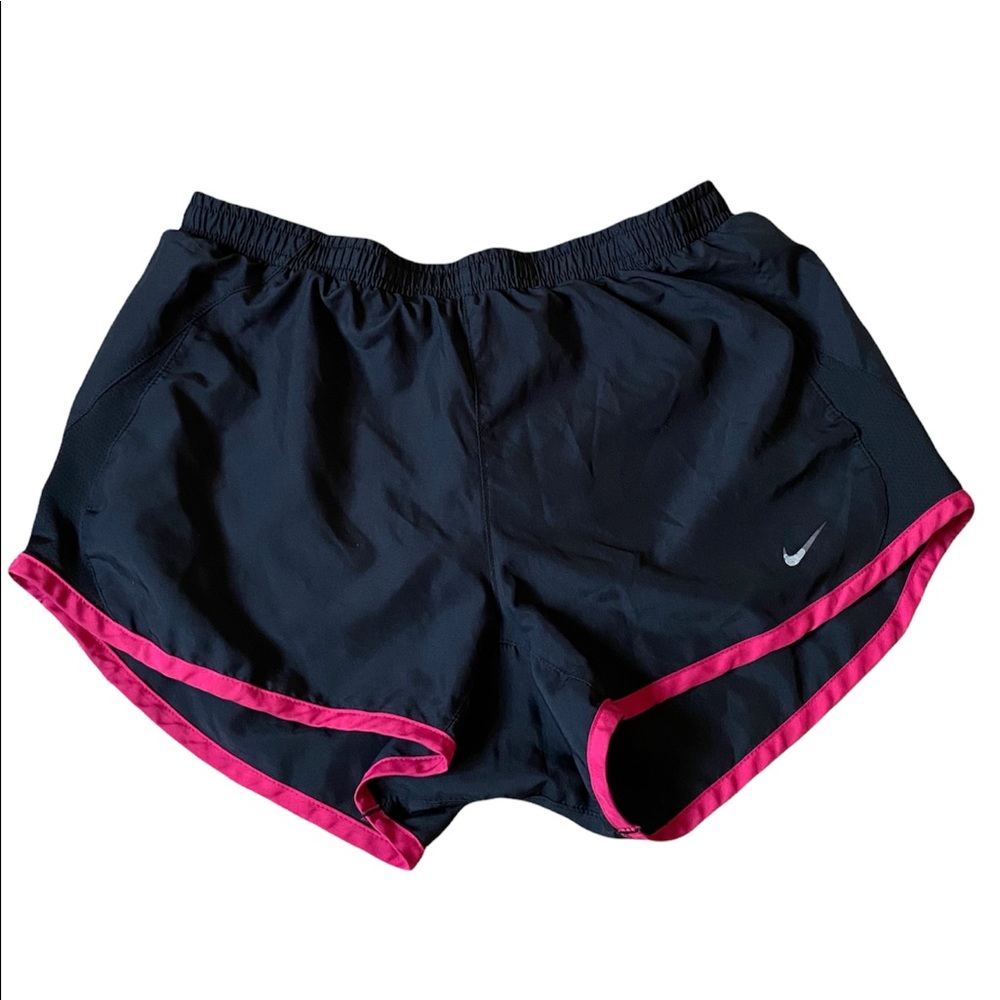 Black Pink Nike Workout Shorts